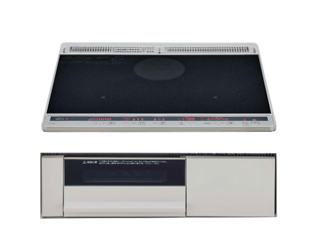 ２口IH＋ラジエントヒーター