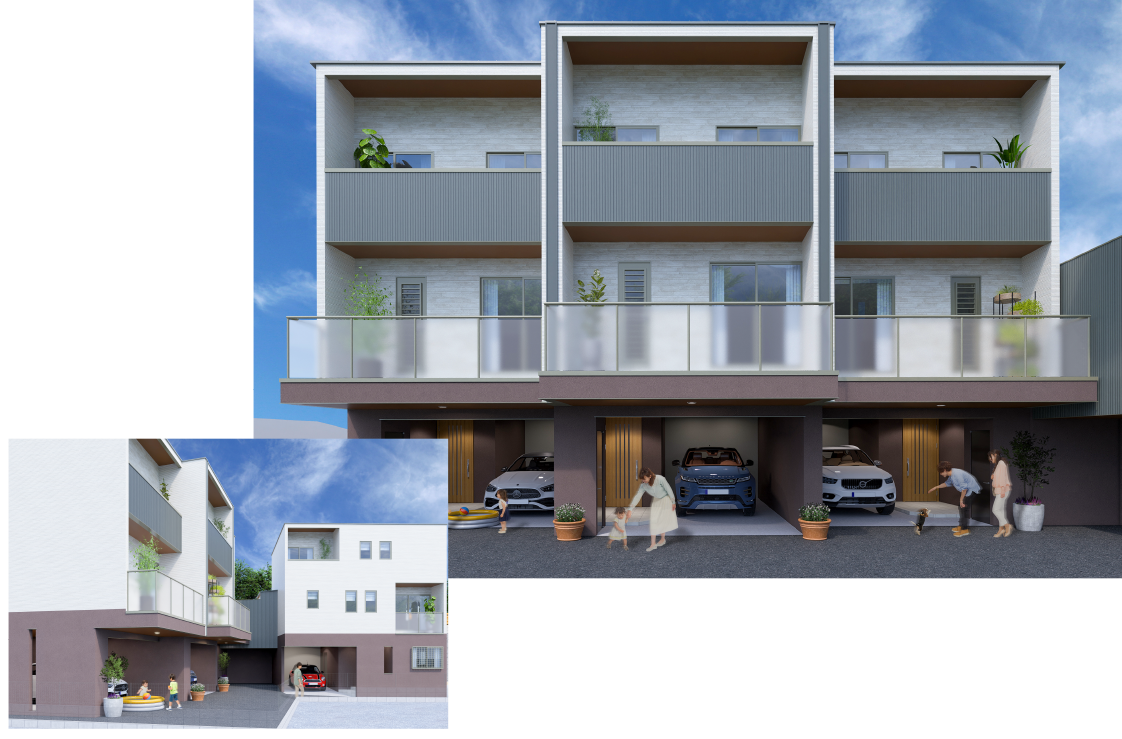 サンレジア小笹ヒルズ 外観